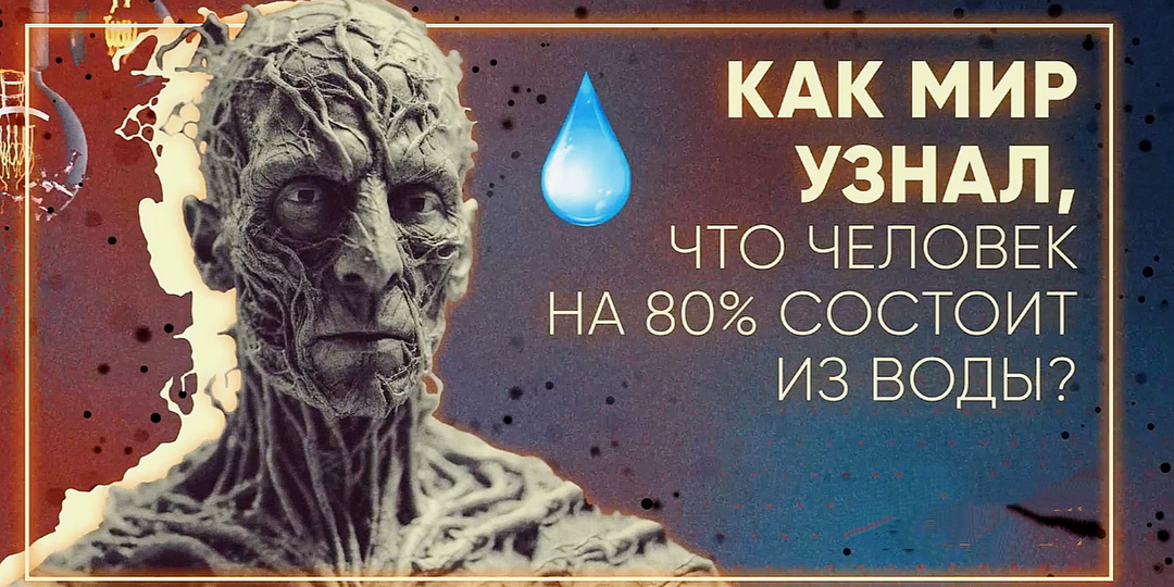 Шокирующая правда о том, как человечество узнало процентное содержание воды в организме