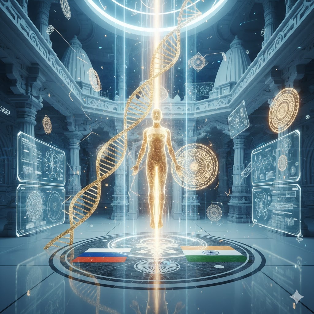 "Рассвет Бессмертия", иллюстрация создана сетью Джемини