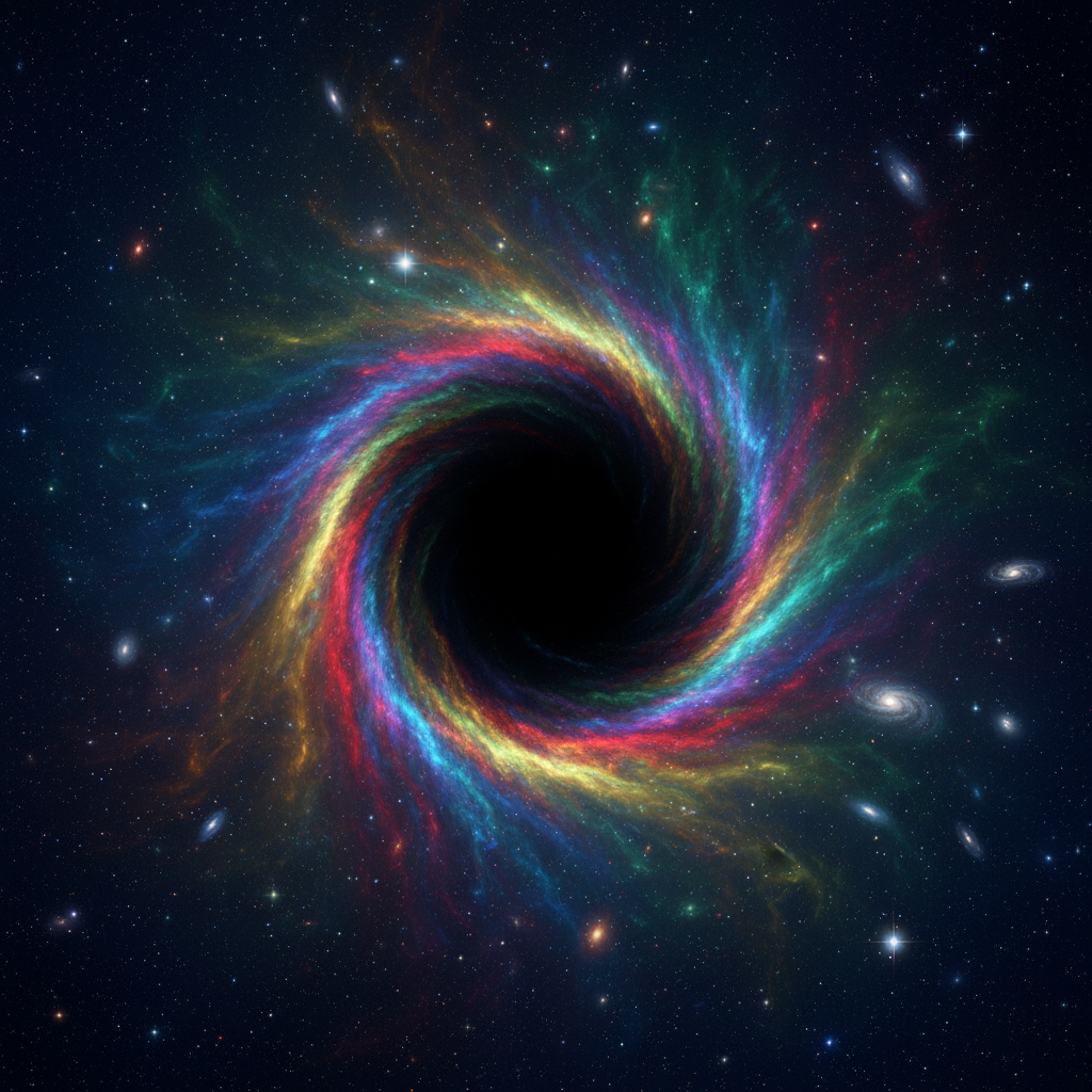                                              Полихромная космическая дыра (ПКД)