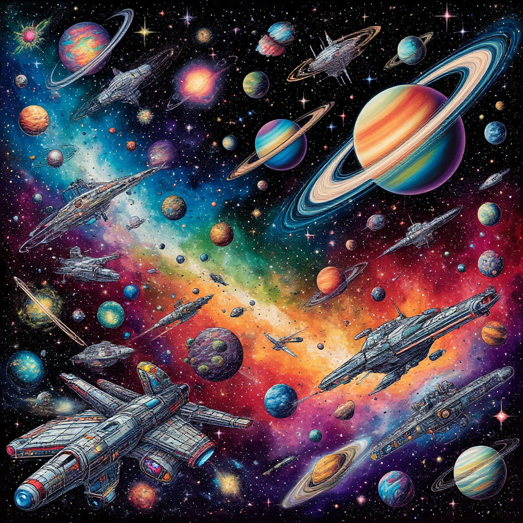                            Результат работы полихромной космической дыры (ПКД)