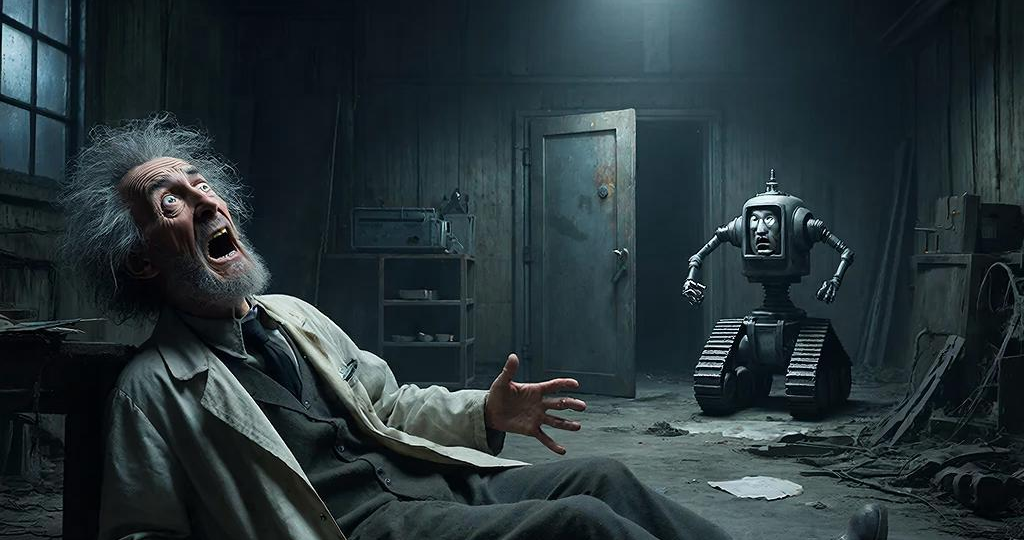 Киберпанк сказка. Мех-1. Глава 8 Безумный профессор