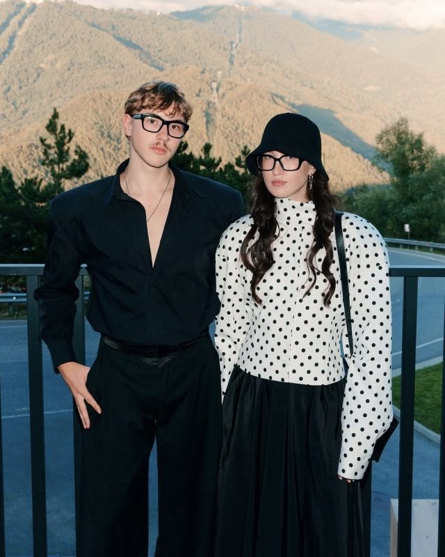    Елизавета Гритченко и Саша Теслонд. Фото: соцсети