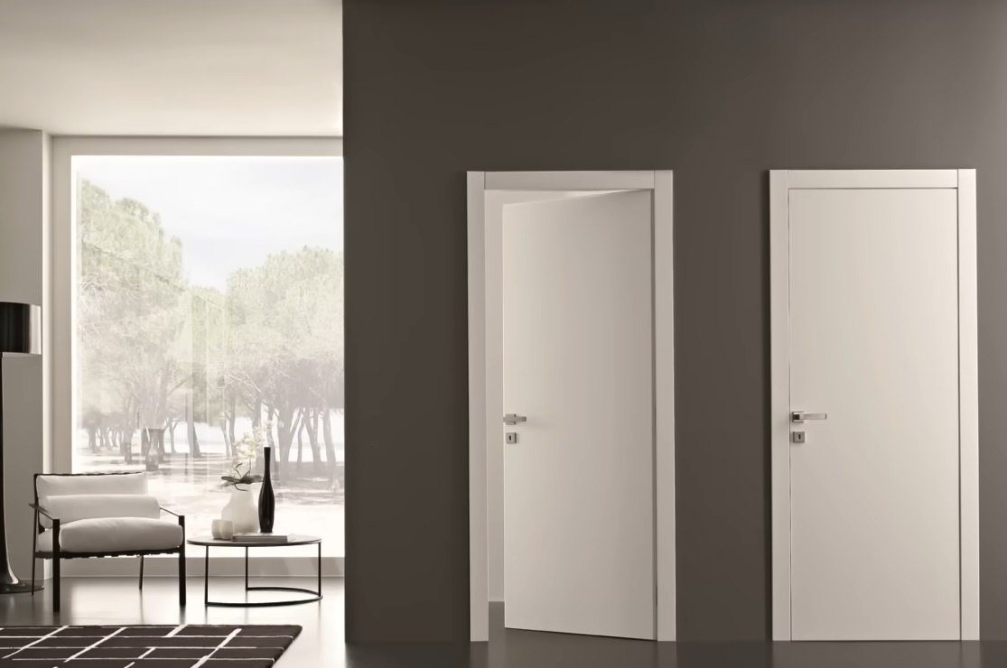 Двери высотой 2,1 метра в доме с потолком 3 м.