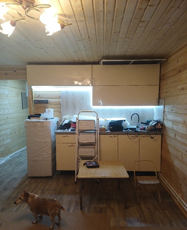 Кухня. Еще не закончена, остались мелочи