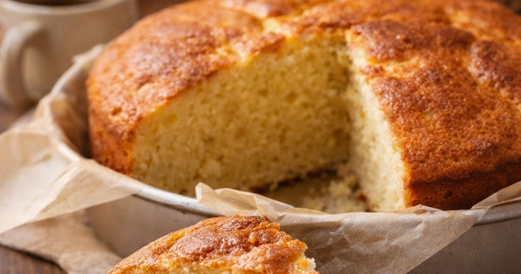 Пирог «1 стакан + 1 банка»: смешала ложкой — и через 40 минут к чаю! Ленивый пирог за минуты!