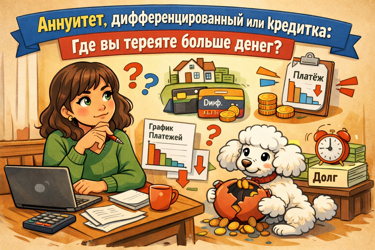 Без предварительного расчета кредит не берите