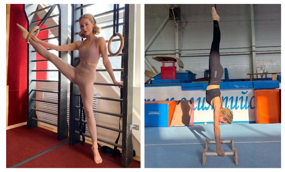    Кристина Асмус исполнила роль выдающейся гимнастки Светланы Хоркиной. Фото: Соцсети Кристины Асмус