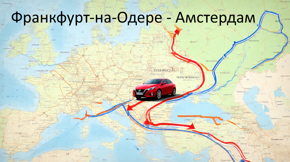 Участок Франкфурт-на-Одере - Амстердам