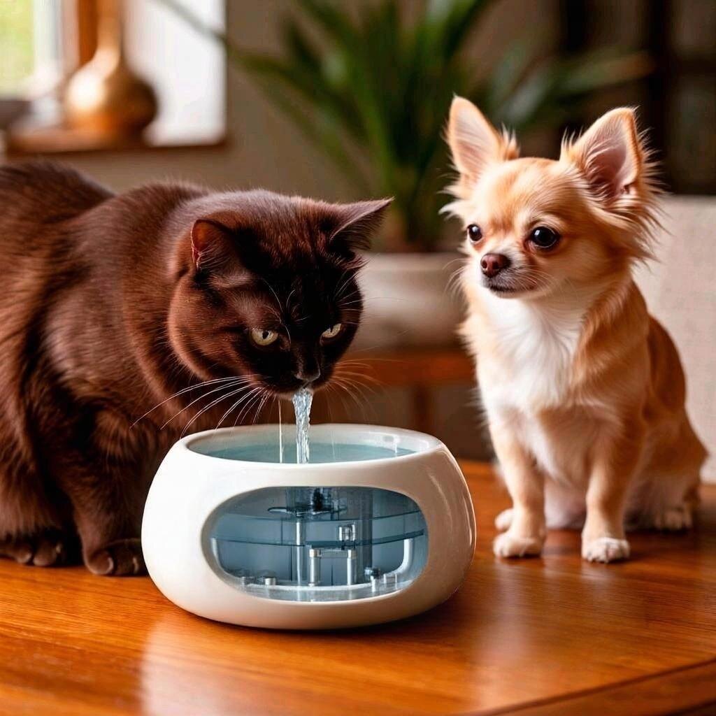 А мне попить???