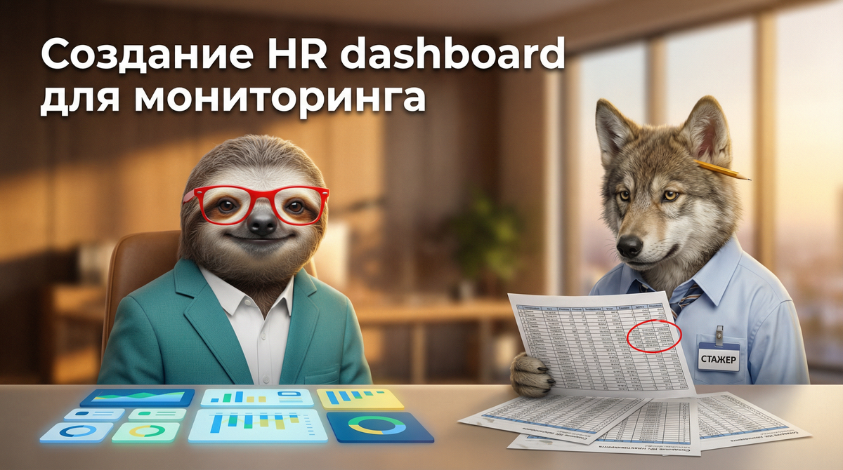 Создание HR dashboard для мониторинга