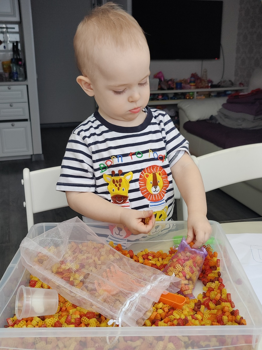 Цветные макароны - наше всё 