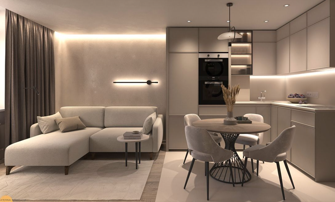 дизайн проект с ремонтом под ключ