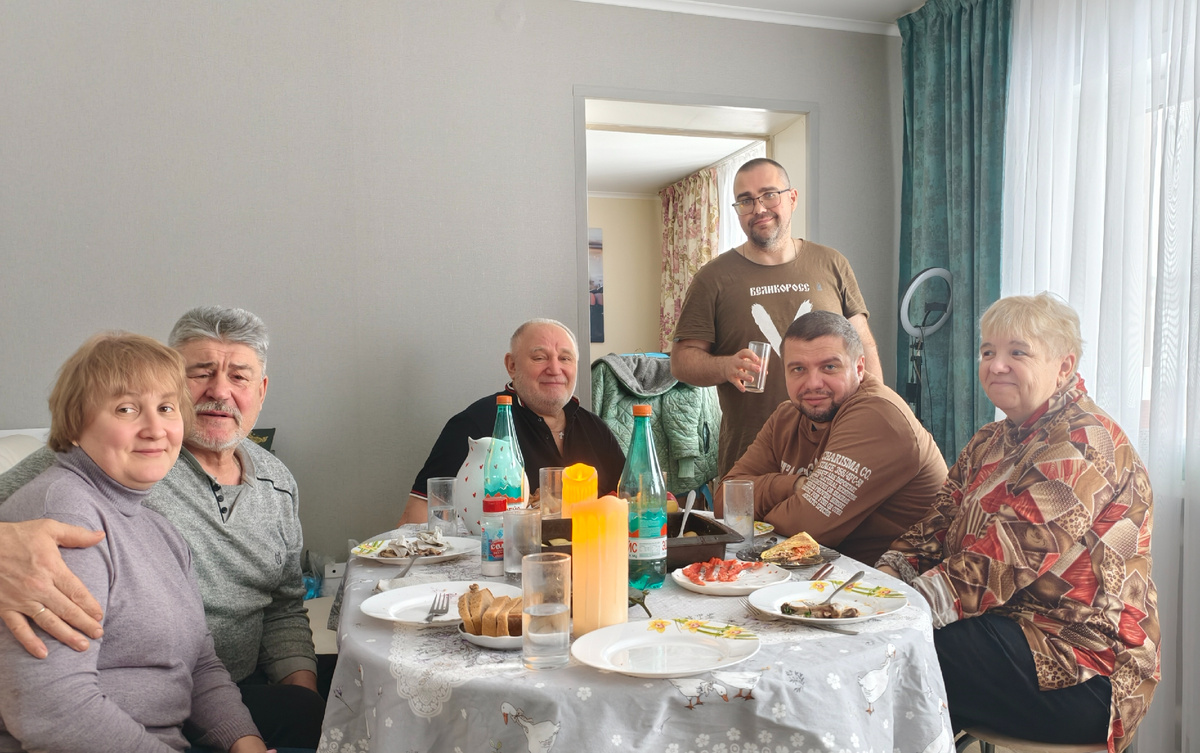 Наше дружное застолье