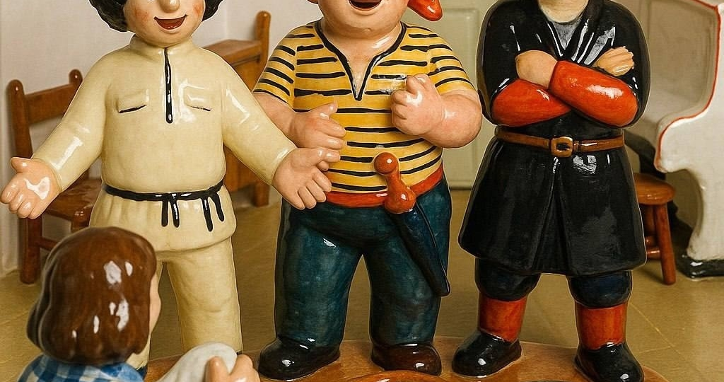 Угадайте советский фильм по фарфоровой игрушке!