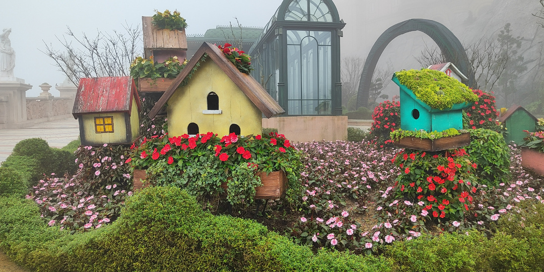 Дневник зимовки. День 50. Дананг. Едем в парк развлечений "Sun World". Ежики в тумане. У природы нет плохой погоды?