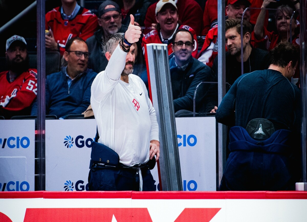     В Вашингтоне о сыне Овечкина, сыгравшем на льду арены «Кэпиталз»: ждём его на драфте НХЛ-2036