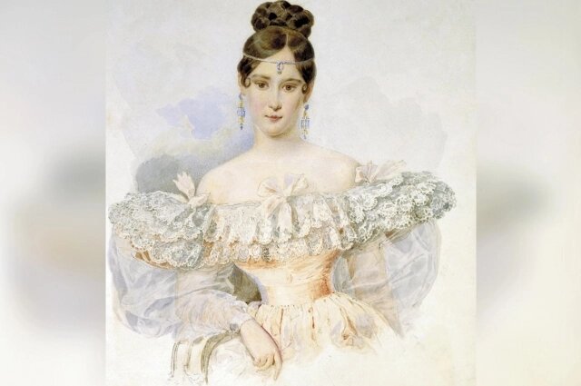    Портрет Н. Н. Пушкиной. Акварель, 1831–1832. Фото: Public Domain/ Александр Брюллов