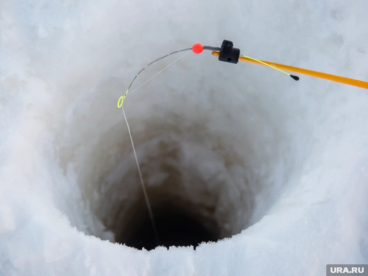     Хариуса рыбак ловит в горных речках