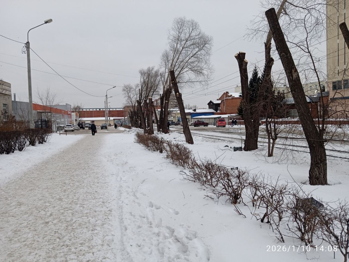 г.Омск ул.Котельникова  (вид на Ленинский рынок)   видок ещё тот.