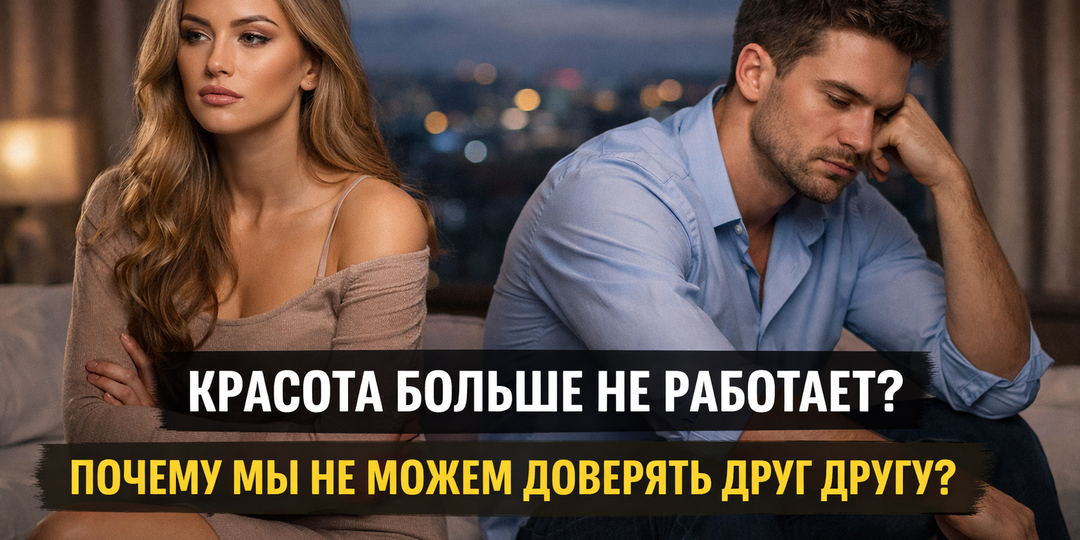 🧭 Когда красота перестала “работать”: что на самом деле происходит между мужчинами и женщинами