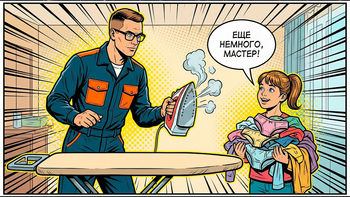 Как быстро реанимировать паровой утюг