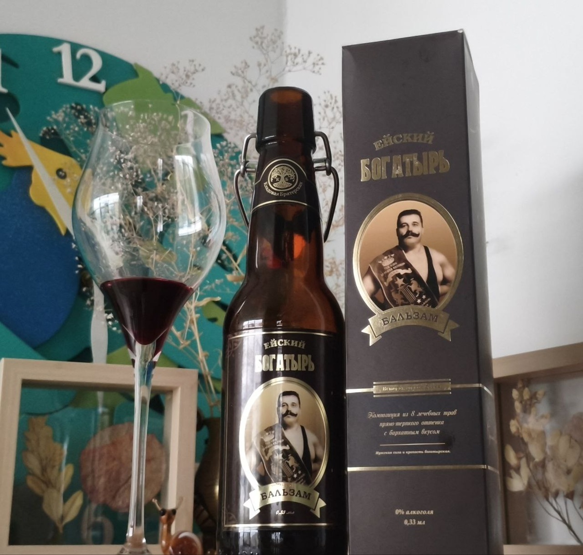 Безалкогольный бальзам Ейский богатырь