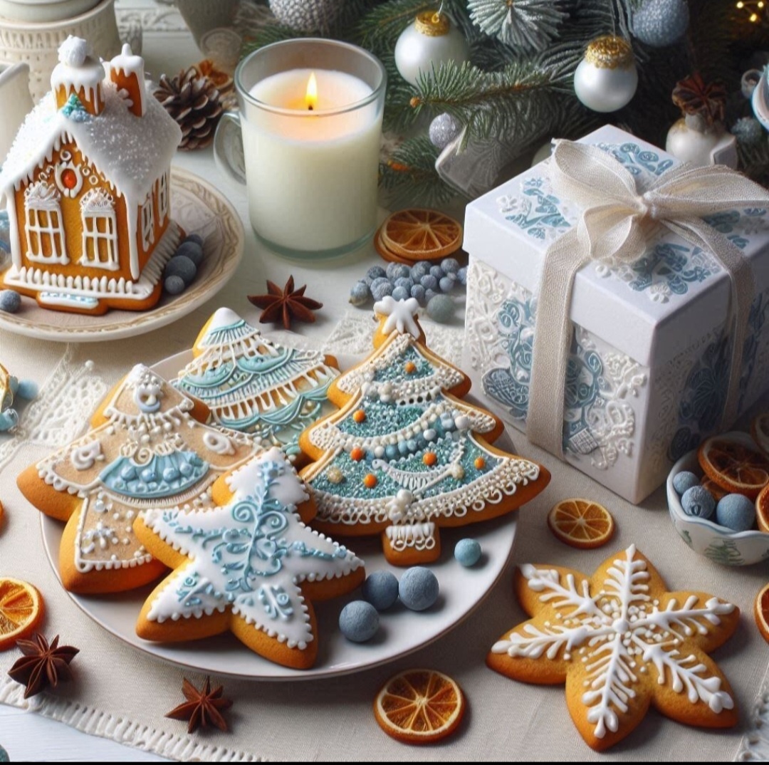 Рождественские пряники.