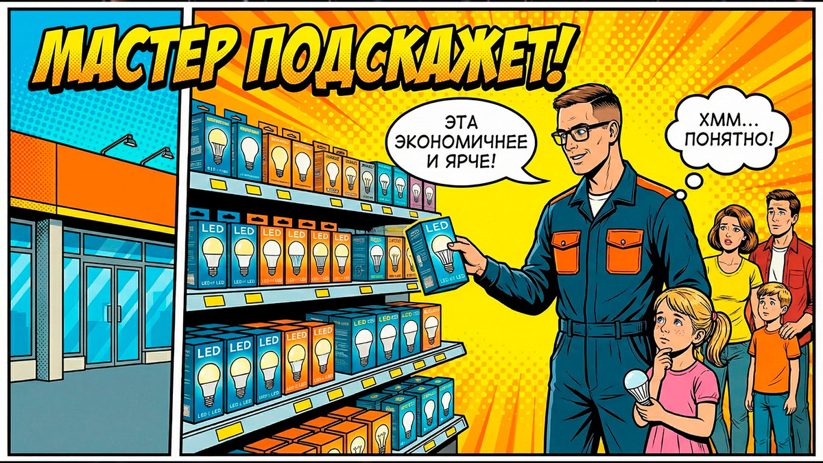 Как выбрать лампочку