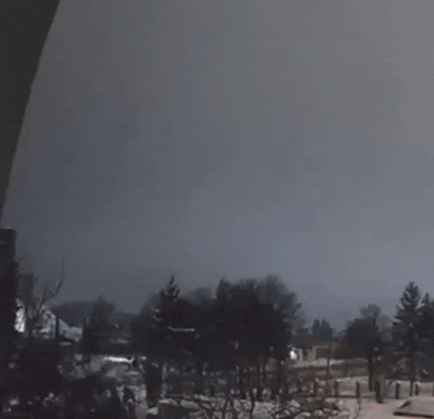    Прилёт "Орешника". Видео: "Русский инженер"