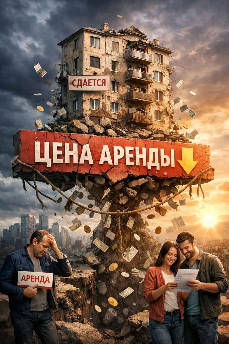 Аренда рушится: почему квартиры сдают дешевле, кто в выгоде, а кто уже на грани