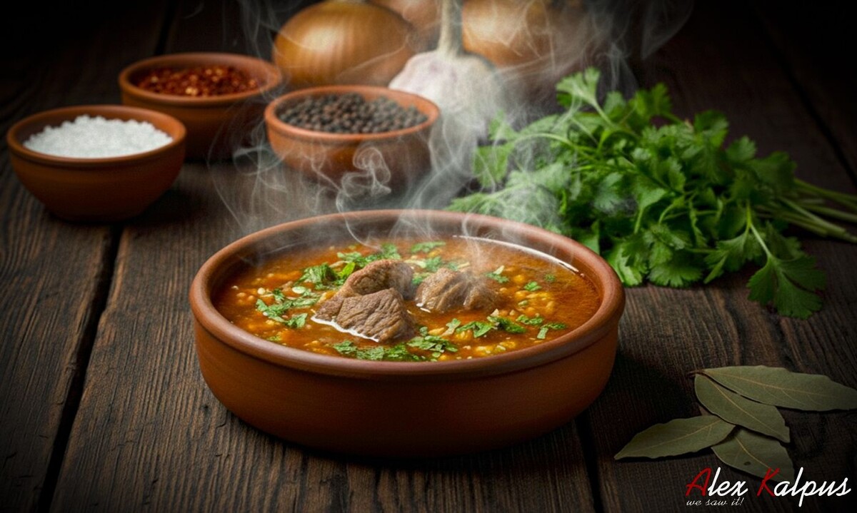 Грузинский суп-харчо из говядины: танец вкусов в современной версии