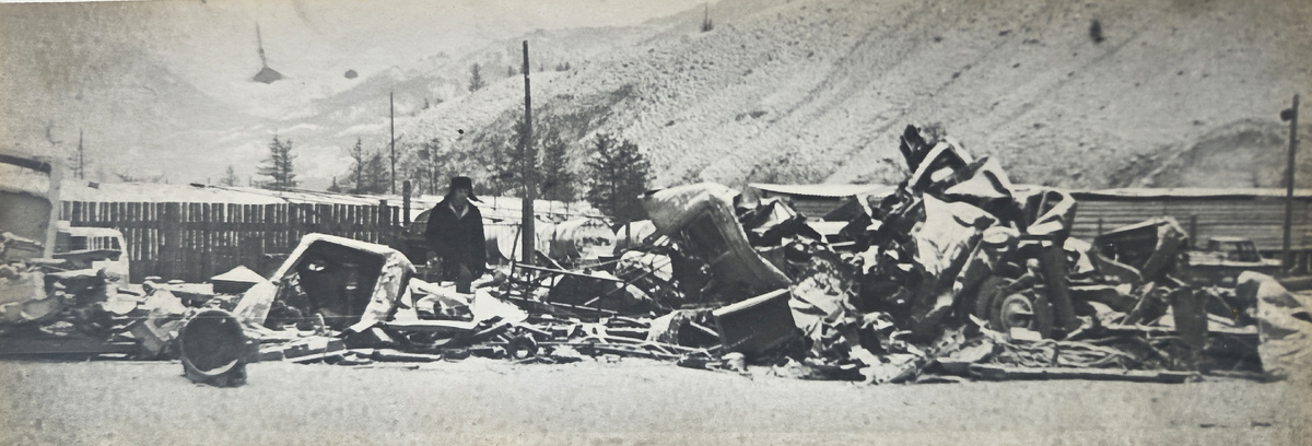 Внутренней периметр экспедиционной территории