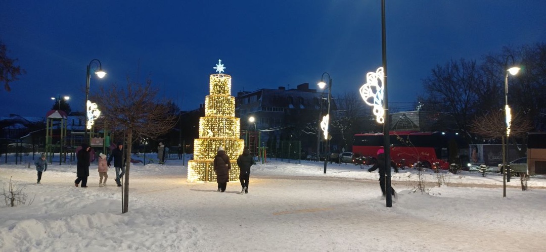 Креативные ёлки в Рязани