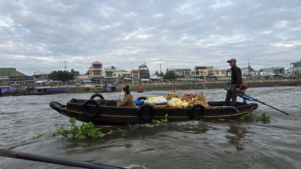 Как увидеть настоящий Вьетнам: утро на плавучем рынке Кантхо, дельта Меконга
