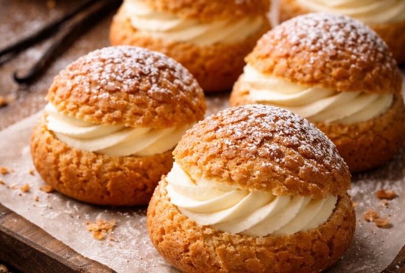 Это пирожное шу готовят, когда хочется лёгкого десерта без перегруза