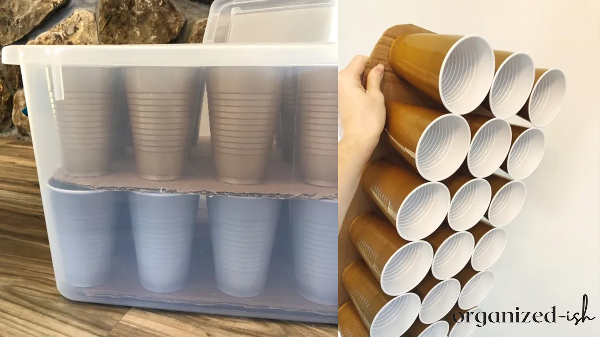 Упаковка новогодних украшений (авторство блоггера в углу)