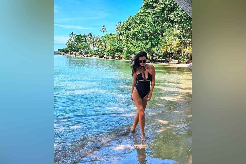    Ксения Бородина загорает в Таиланде. социальные сети