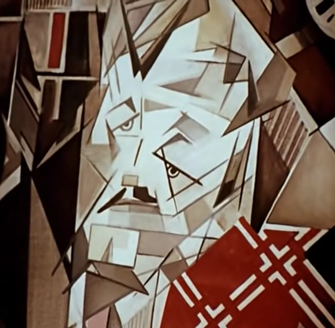 Клетчатый? Да нет же - Сэм Спейд! Пикассо? Нет, Исаак Каплан, художник-постановщик "Приключений принца Флоризеля"