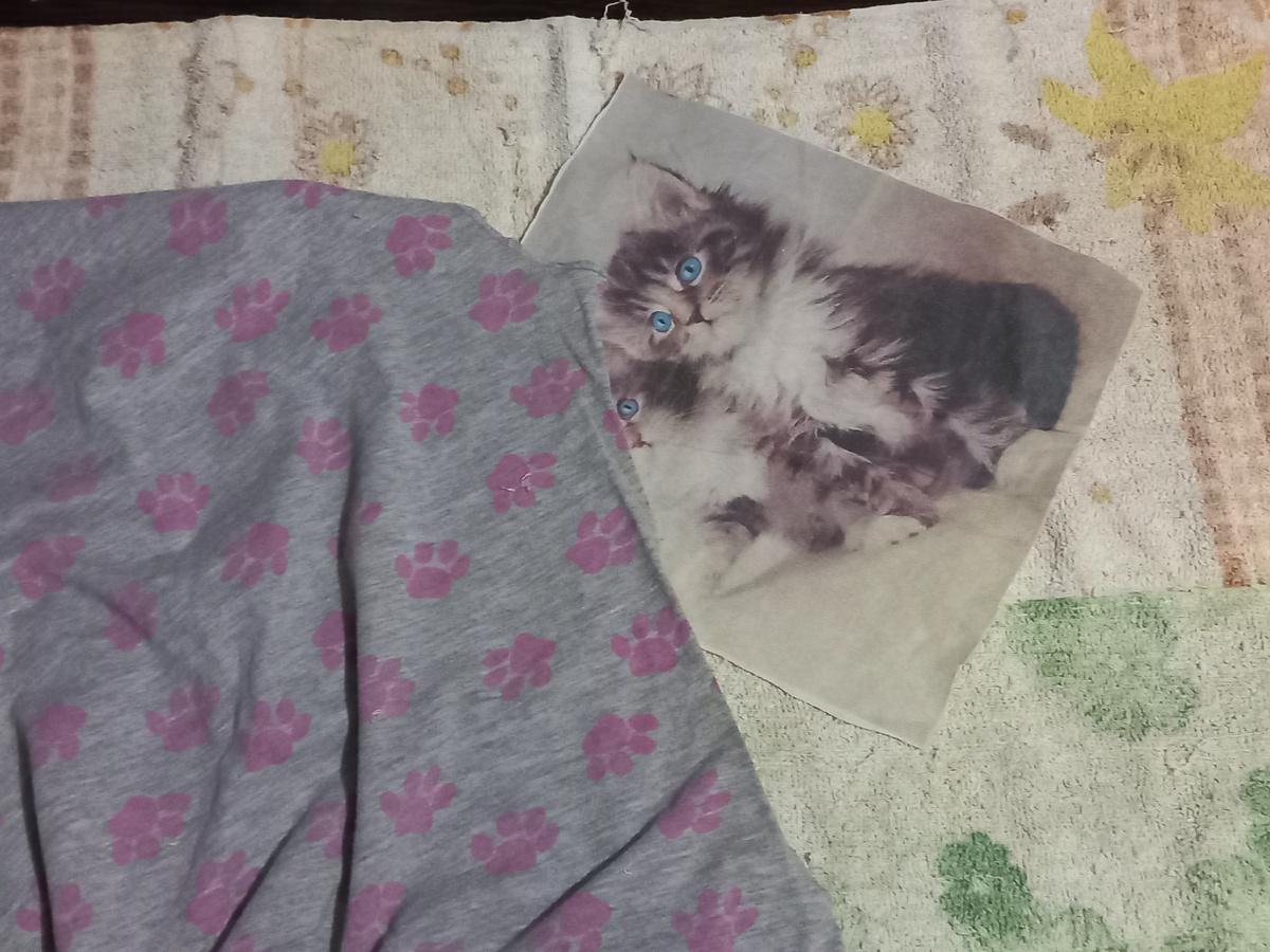 Фото автора статьи @Лана-Мастерица Памятный пэчворк из старой футболки