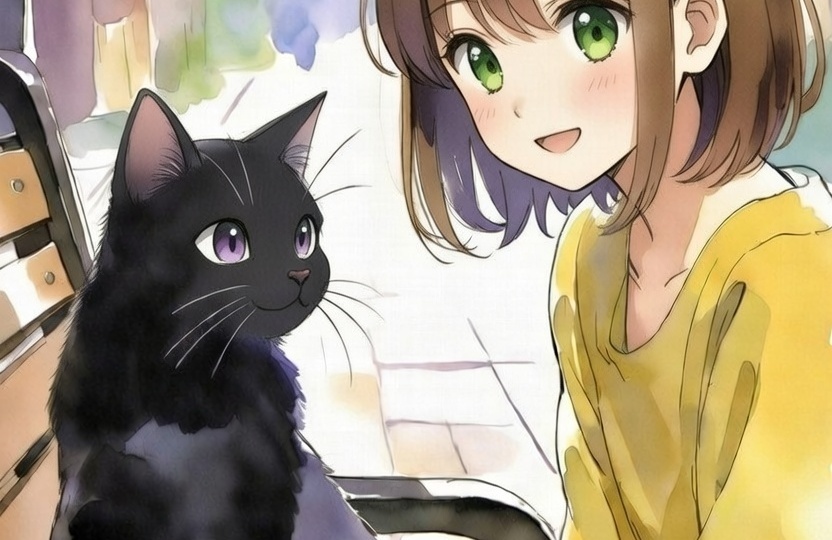 Кошачье сердце.