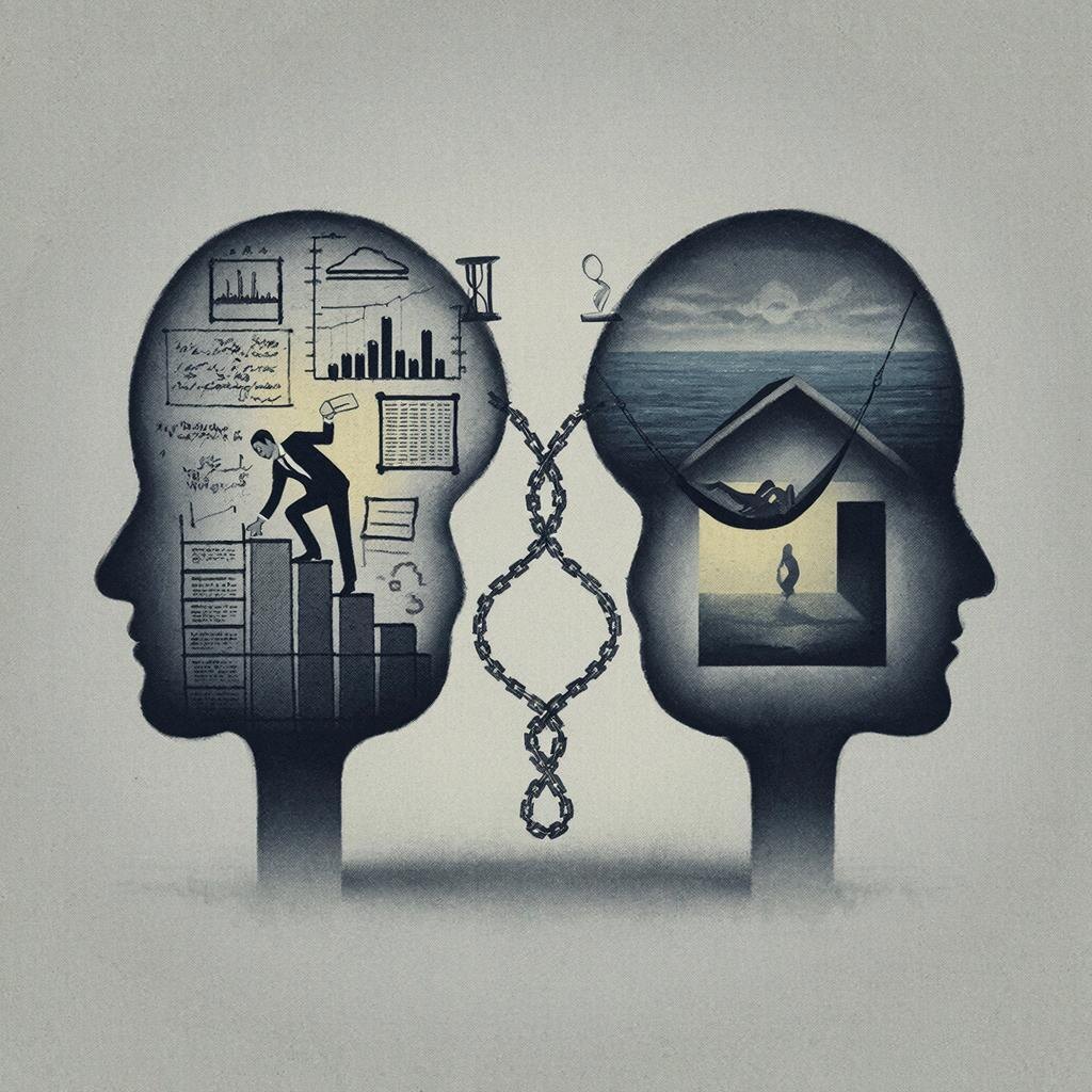 Ты продал время на покупку вещей, а теперь ищешь время, чтобы ими пользоваться.