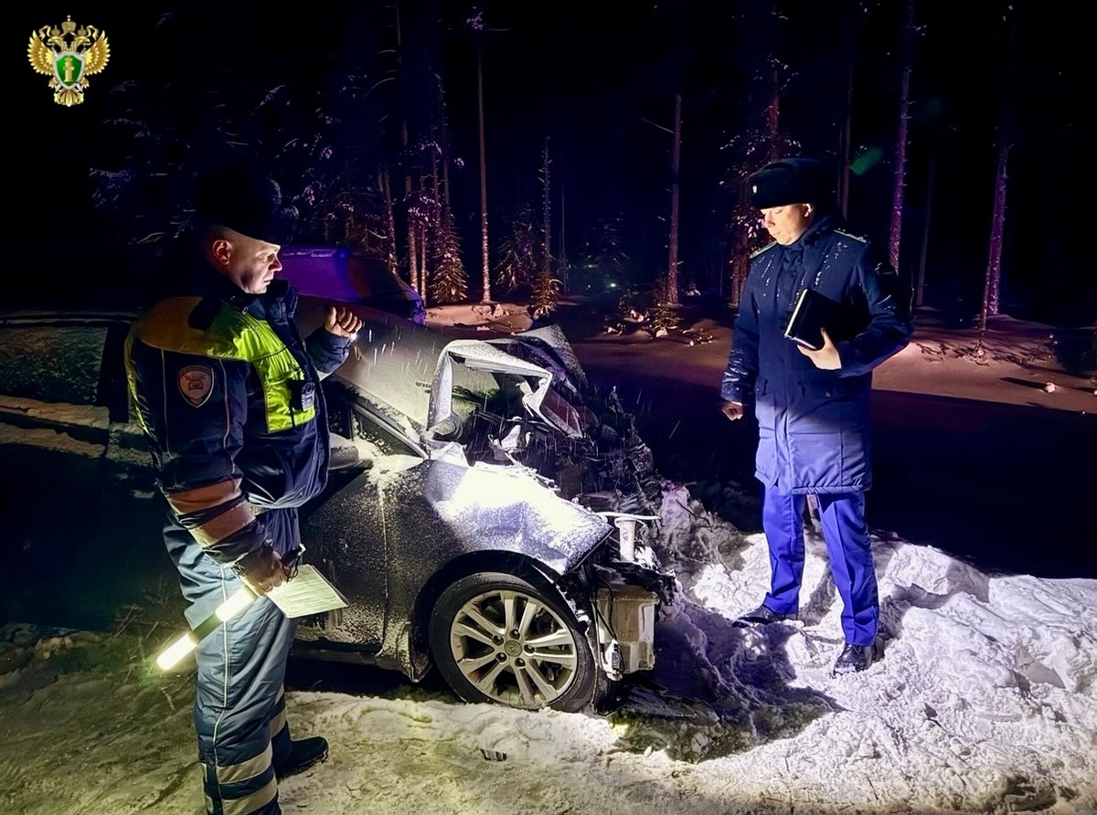    Стало известно, в каком состоянии 5 детей и 4 взрослых, пострадавших в страшной аварии на трассе в Карелии© прокуратура Карелии