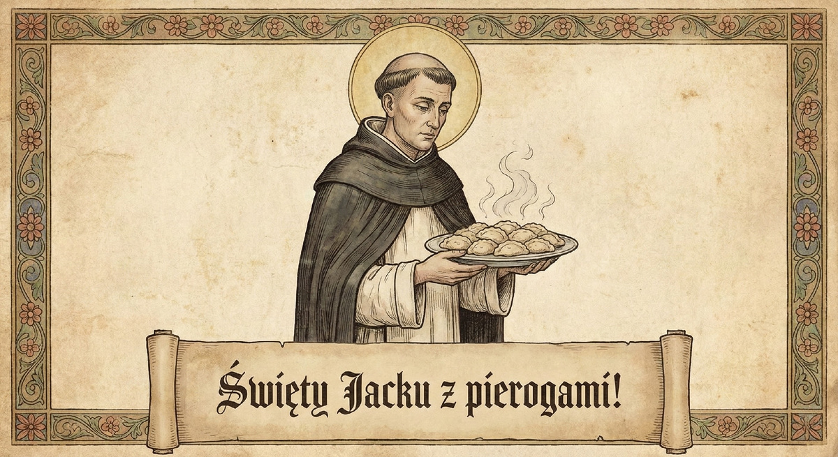 Святой Яцек с перогами