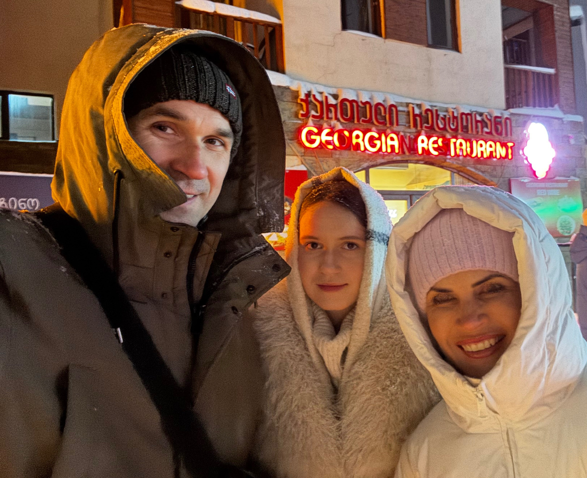 Грузинский ресторан, где мы отмечали Новый год. Всем рекомендую!