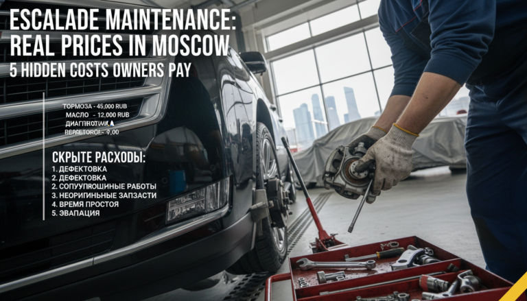    Обслуживание Escalade: реальные цены в Москве и 5 скрытых расходов, за которые платят владельцы lucky247187Q