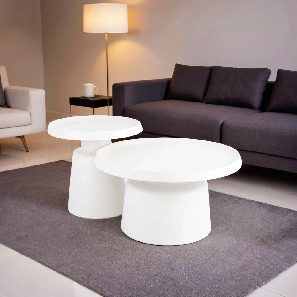 Комплект Signal RODOS, 2 стола журнальных (светло-серый)