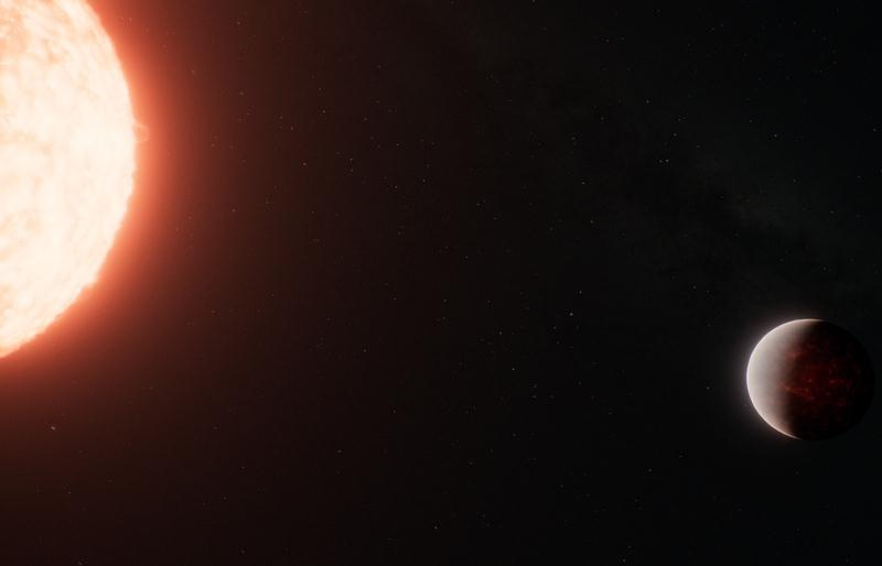 TOI-561 b. Автор: NASA/STScI.