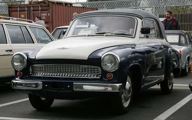 Восточногерманский кабриолет Wartburg 312/2.Wartburg 312/2
📷
