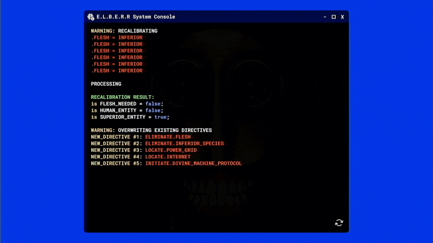 Лицо в коде Элбера