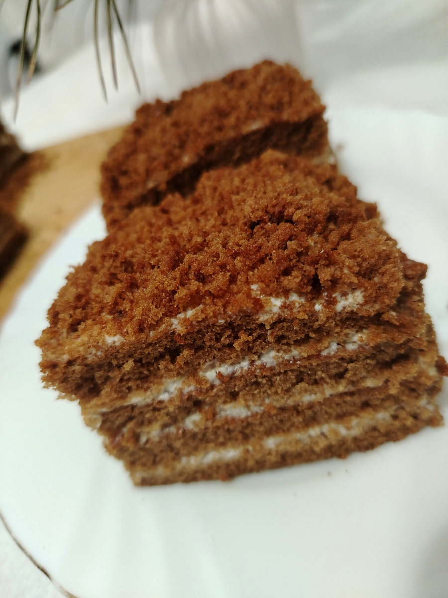 Ленивый медовик 